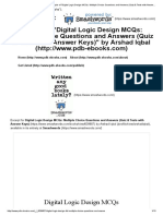 PDB Ebooks: Free Ebook Sample of "Digital Logic Design MCQS: Multiple Choice Questions and Answers (Quiz & Tests With Answer Keys) " by Arshad Iqbal