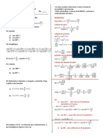 Exercícios de Trigonometria Funções.