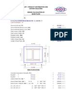 Base Plate - Anchor Bolt Design-Final