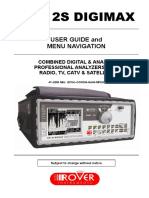 Rover DM12S User Manual PDF