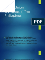 Trade Union Congress in The Philippines