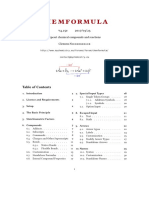 Chemformula: Typeset Chemical Compounds and Reactions Clemens Niederberger