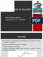 AULA 4 Estabilidade de Taludes PDF