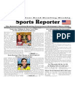 October 10 - 16, 2018 Sports Reporter