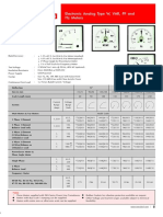 Electronic Analog Type W Var PF and HZ Meters PDF