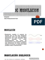 Tipos de Modulacion