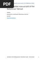 The Complete Manuscripts of The Babylonian Talmud