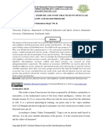 Effect of Physical Exercise and Yogic Practices On Muscular Strength Self-Concept and Blood Pressure