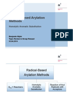 Radical-Based Arylation Methods: Homolytic Aromatic Substitution