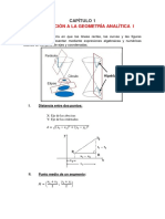 Geometria Analitica I