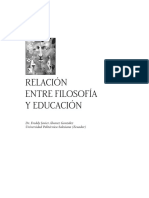 24.relacion Entre Filosofia y Educacion - Alvarez