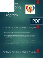 Pantawid Pamilyang Pilipino ProgramBRUGGER PASION