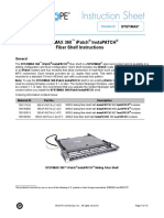 Systimax 360 Ipatch Instapatch Fiber Shelf Instructions: General