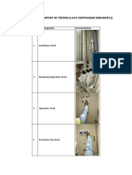 Report Testing 6.6 KV Switchgear