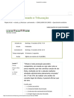 ESAF - Educação Fiscal Estado e Tributação - Prova 