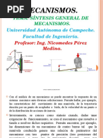 Sintesis de Mecanismo