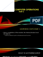 Perform Computer Operations