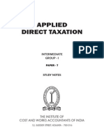 Applied Direct Taxation Paper-7 Inter GR (1) .1