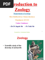 1 Introduction To Zoology