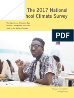 GLSEN 2017 National School Climate Survey