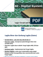 Minggu #2 - Boolean + Logic Circuit