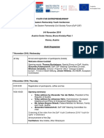 Uploaded Draft Agenda Youth For Entrepreneurship