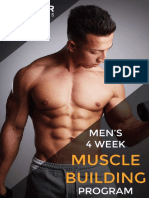 Men's 4 Week Program - Compressed