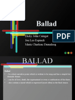 Ballad - Humanities