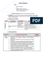 Sesión de Aprendizaje Asamblea