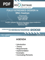 Fully Stressed Design in MSC - Nastran