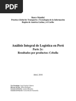 Análisis Integral de Logística en Perú