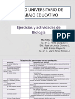 08 Ejercicios y Actividades de Biología