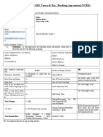 Booking Agreement (Mock Up)