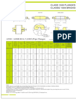 ANSI / ASME B16.5 (2003) Pipe Flanges: L L L P K P K