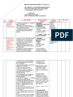 Limba Si Literatura Romana Clasa A Iva Proiectarea U.I.