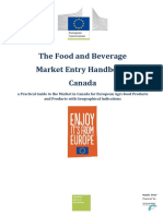 Kanada - The Food and Beverage Market Entry Handbook