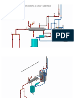 Diagrama Intercambiador de Calor Horizontal 3D