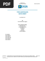 Trent XWB Type Certification