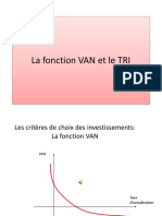 La Fonction VAN Et TRI