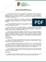 Decreto Departamental Registro de Maquinaria Agricola