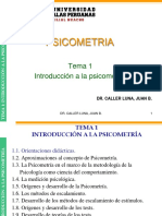 Tema1 INTRODUCCION PSICOMETRIA