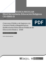 C10-EBRS-21 EBR Secundaria Educación Religiosa - INOHA PDF