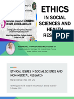 Ethics in Social Sciences and Health Research - Final