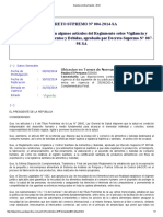 Decreto Supremo #004-2014-Sa