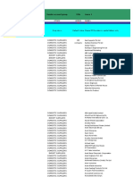 Vendor Master Data Template