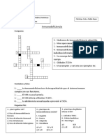 Hoja de Resumen Inmunodeficiencia