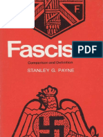 PAYNE, Stanley G. Fascism. Comparison and Definition