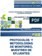 Protocolos y Metodologías de Muestreo de Efluentes