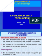 Eficiencia en La Producción