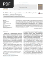 EEG BCI For Dual Task Driving Detection